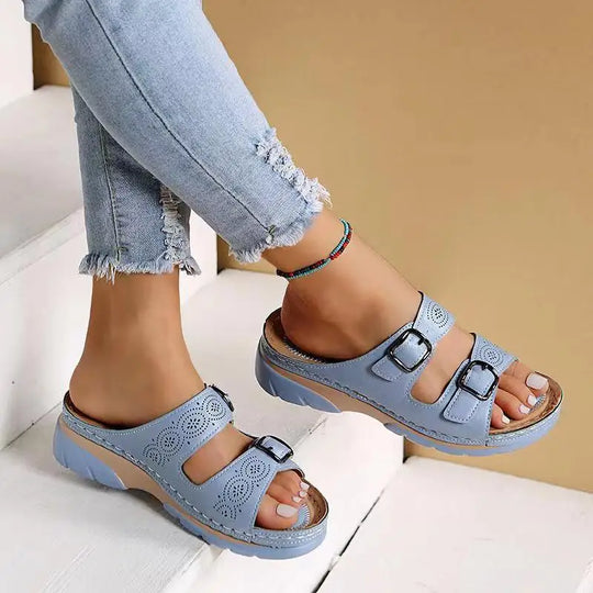 Orthopedische Dames Sandalen met Verstelbare Bandjes