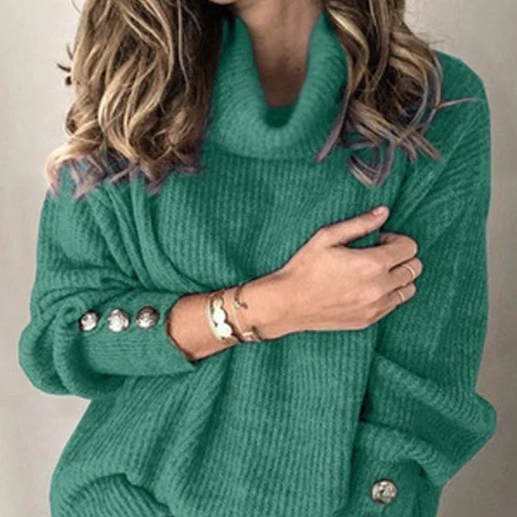 Noor™ | Casual Coltrui voor Vrouwen – Warm, Stijlvol & Tijdloos