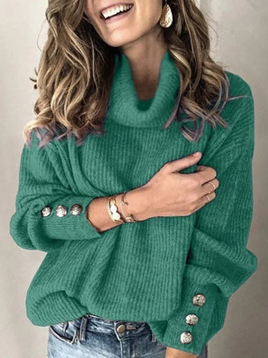 Noor™ | Casual Coltrui voor Vrouwen – Warm, Stijlvol & Tijdloos