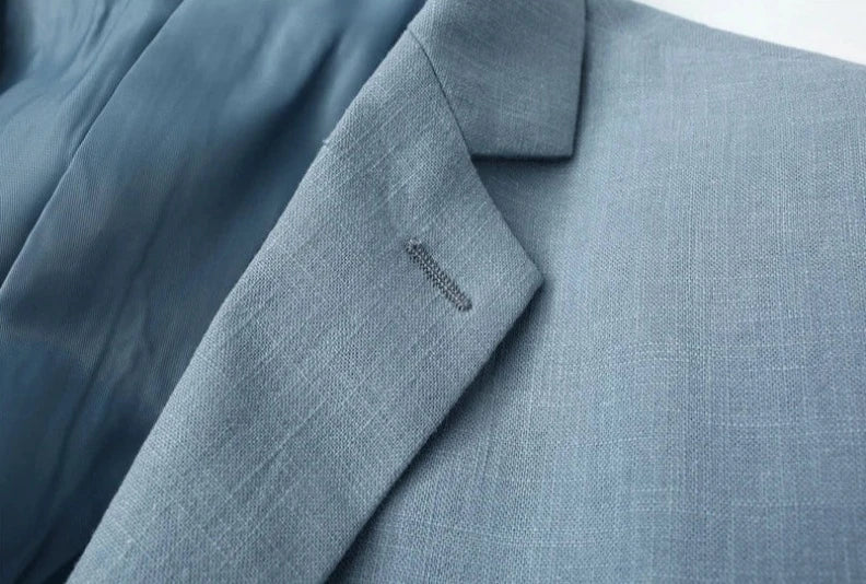 Martin | Elegante Heren Linnen Blazer