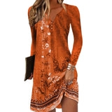 Zomerjurk met bloemenpatroon