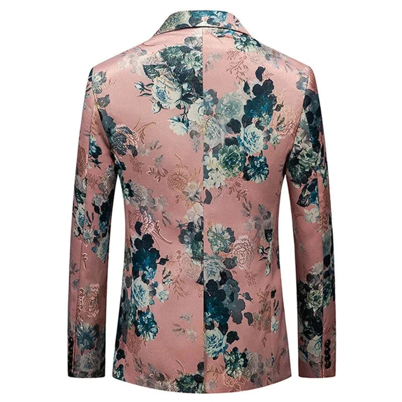 Mace | Elegante bloemen-blazer voor heren – De perfecte statement-look
