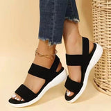 Stijlvolle Dames Sandalen met Platte Zool