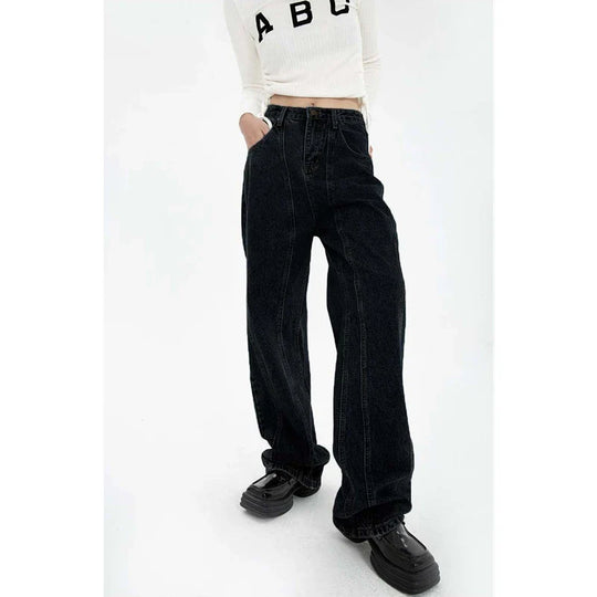 Dames Baggy Jeans in Wide-Leg Stijl