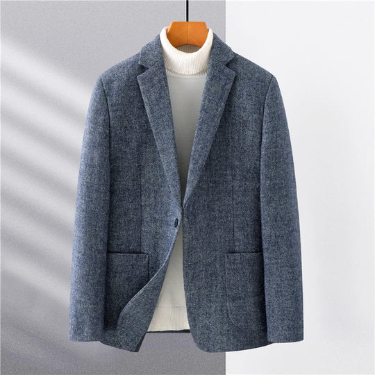Givano | Elegante Herenblazer in Grijs