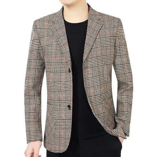 Valentino | Elegante Tweed-Blazer voor Heren