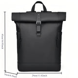 Unisex 16 inch Laptop Rugzak – Uitbreidbare Duffel Rugtas met Ademend Rugpaneel – Schooltas, Werktas en Reistas.