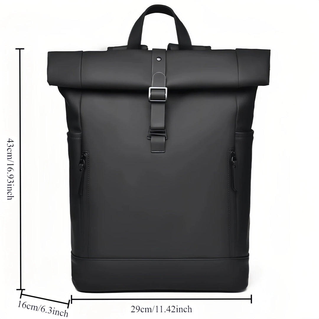 Unisex 16 inch Laptop Rugzak – Uitbreidbare Duffel Rugtas met Ademend Rugpaneel – Schooltas, Werktas en Reistas.