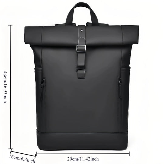 Unisex 16 inch Laptop Rugzak – Uitbreidbare Duffel Rugtas met Ademend Rugpaneel – Schooltas, Werktas en Reistas.