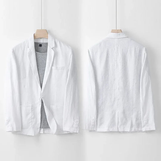 Dan | Lichte Heren Linnen Blazer
