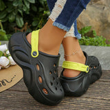 Dames Sandalen Klompen met Perforatie