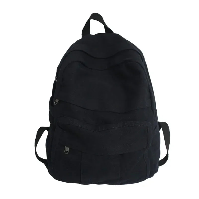 Meisjes Stoffen Schooltas | Vintage Canvas Rugzak | College Student Laptop Rugzak voor Vrouwen