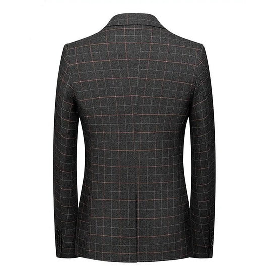 Gianni | Zwarte Ruit Blazer