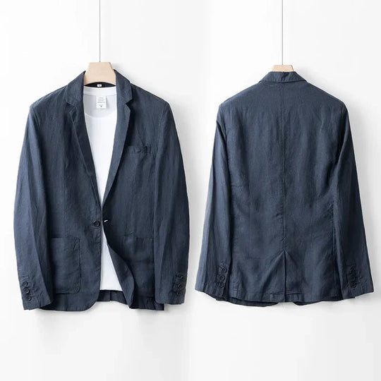 Dan | Lichte Heren Linnen Blazer