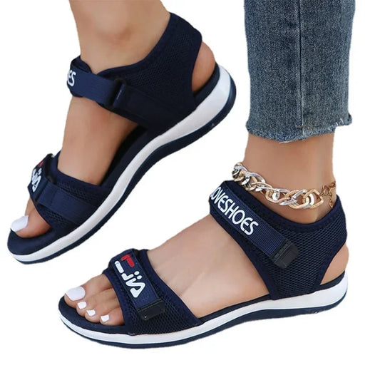 Modieuze sportieve sandalen voor dames met verstelbare banden