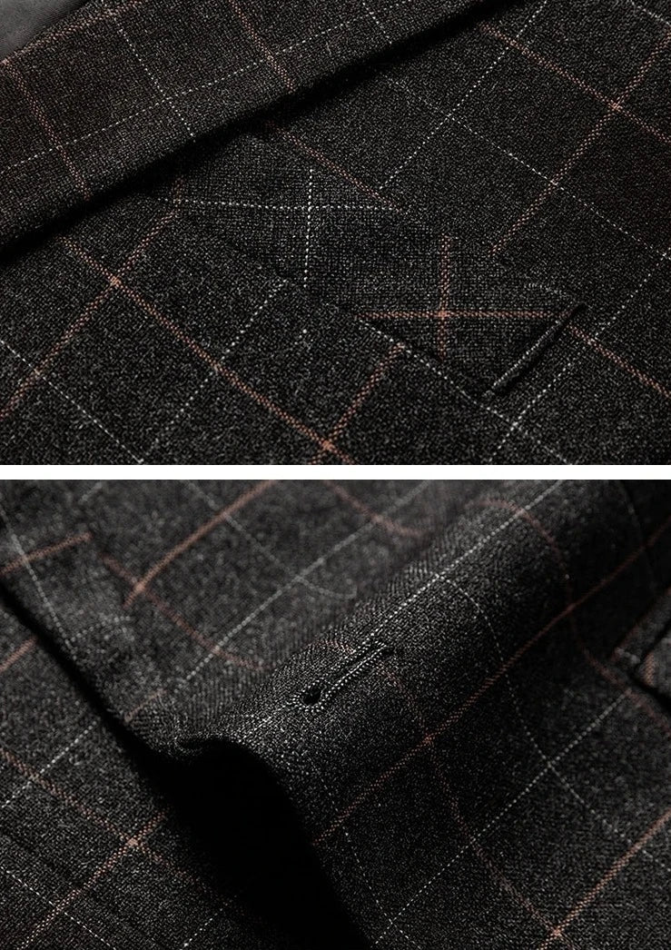 Gianni | Zwarte Ruit Blazer