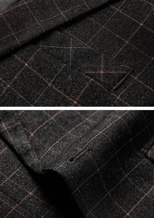 Gianni | Zwarte Ruit Blazer