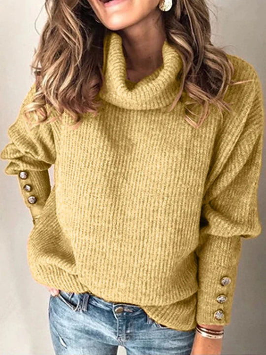 Noor™ | Casual Coltrui voor Vrouwen – Warm, Stijlvol & Tijdloos