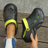 Dames Sandalen Klompen met Perforatie
