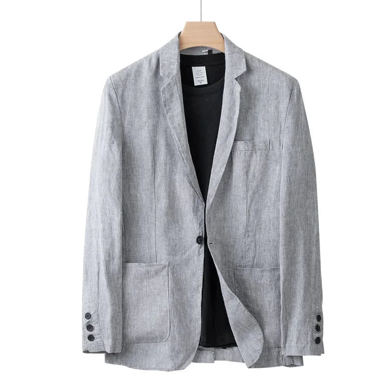 Dan | Lichte Heren Linnen Blazer