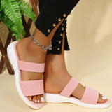 Stijlvolle Dames Sandalen met Platte Zool
