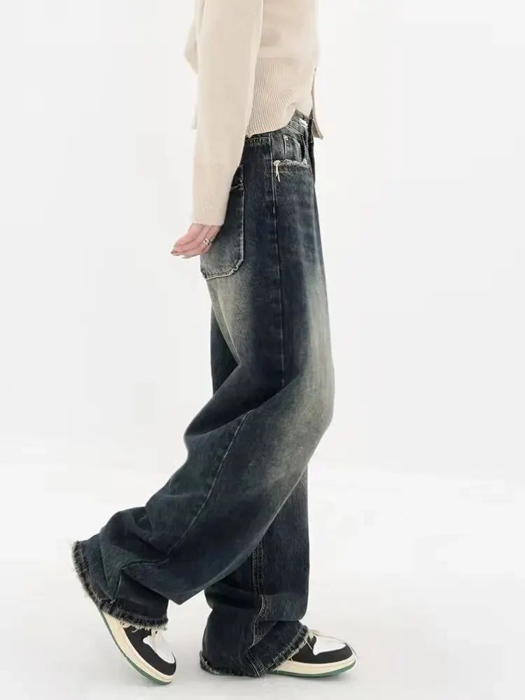 Dames jeugd baggy jeans