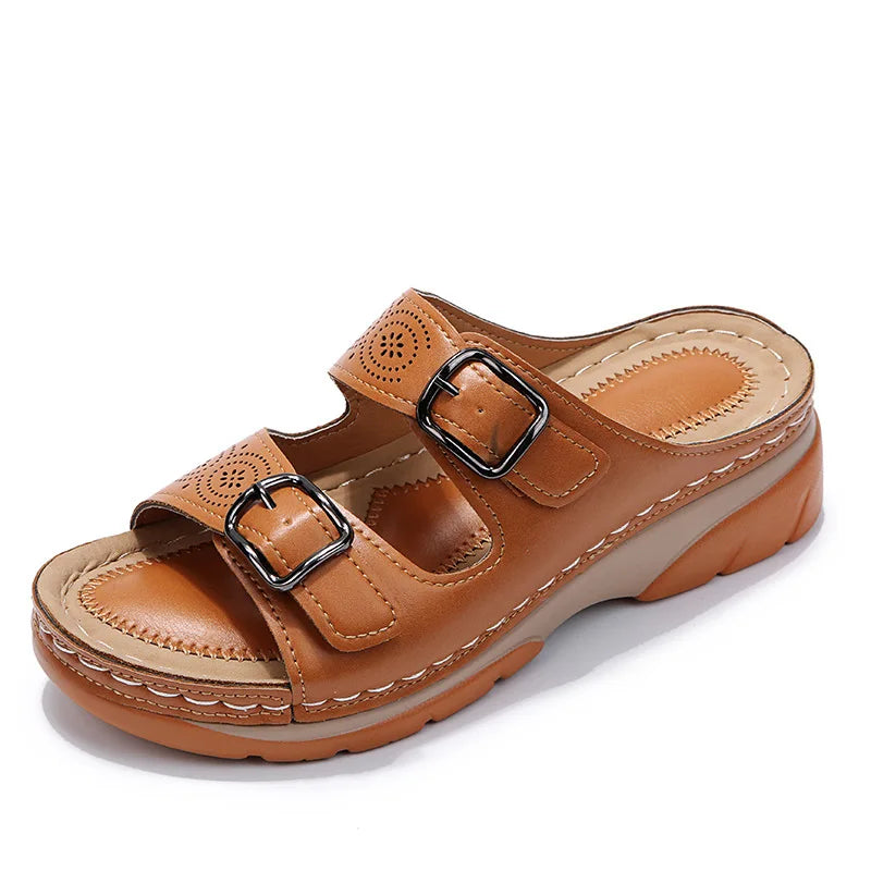 Orthopedische Dames Sandalen met Verstelbare Bandjes
