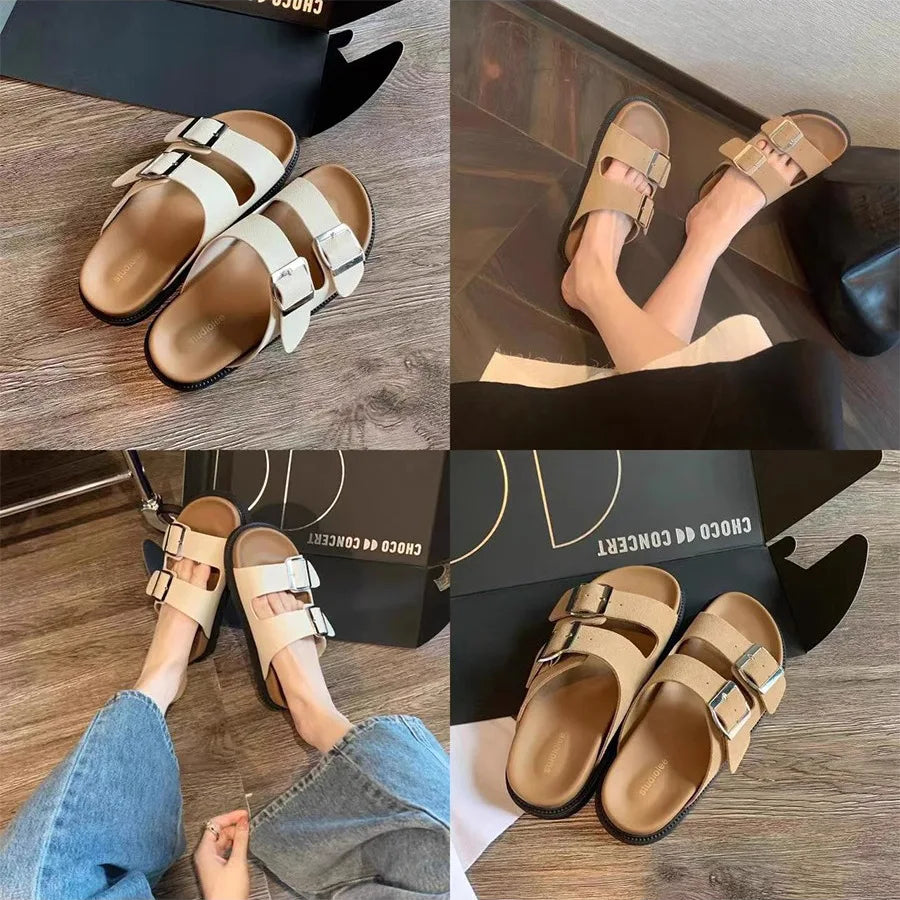 Dames orthopedische sandalen met verstelbare bandjes
