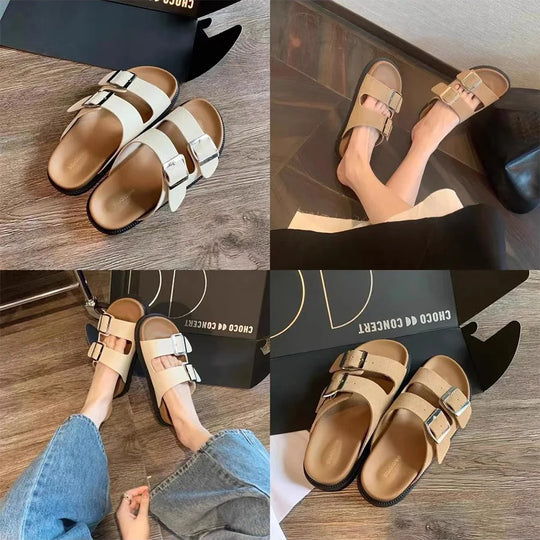 Dames orthopedische sandalen met verstelbare bandjes