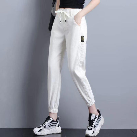 Modieuze Damesjeans met Strikriem