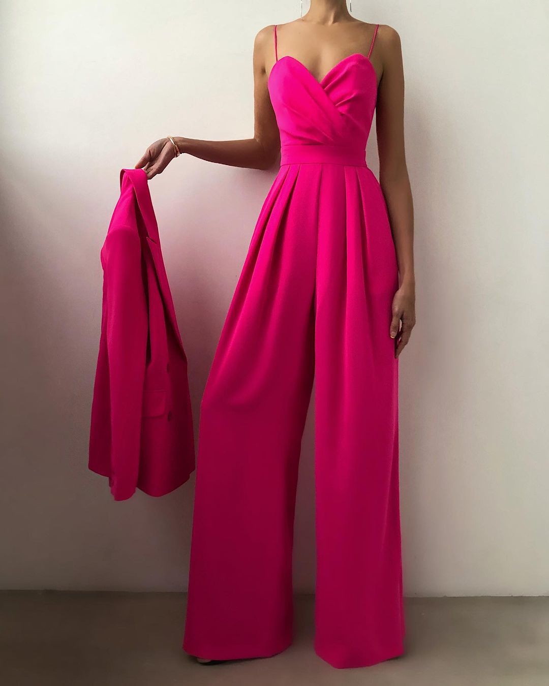 Vrouwen Strappy Elegante Wijde Jumpsuit