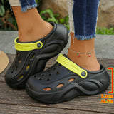 Dames Sandalen Klompen met Perforatie