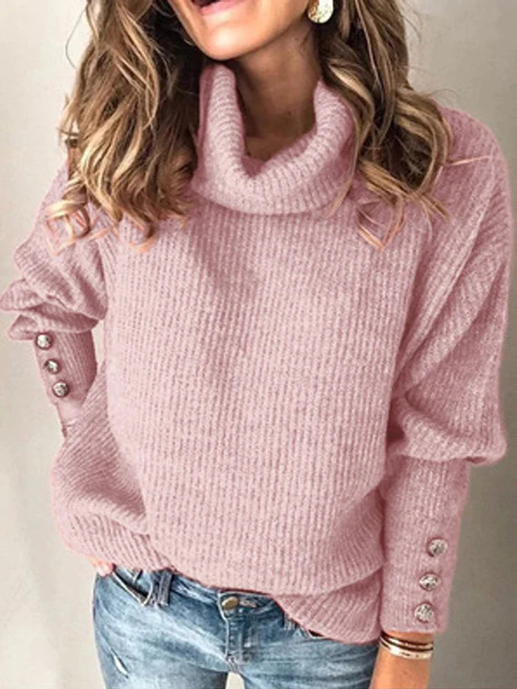 Noor™ | Casual Coltrui voor Vrouwen – Warm, Stijlvol & Tijdloos