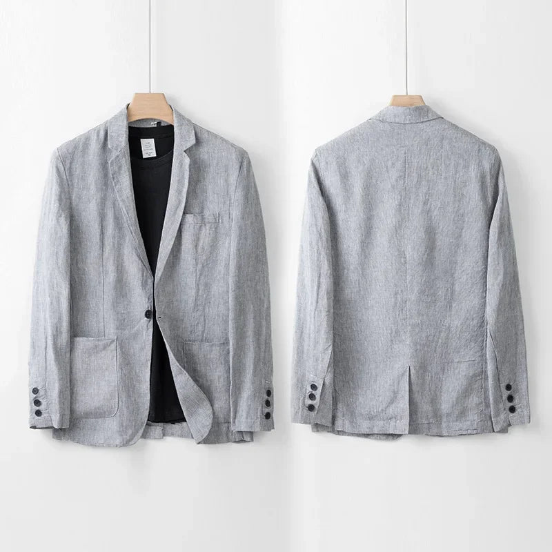 Dan | Lichte Heren Linnen Blazer
