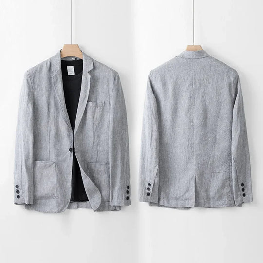 Dan | Lichte Heren Linnen Blazer