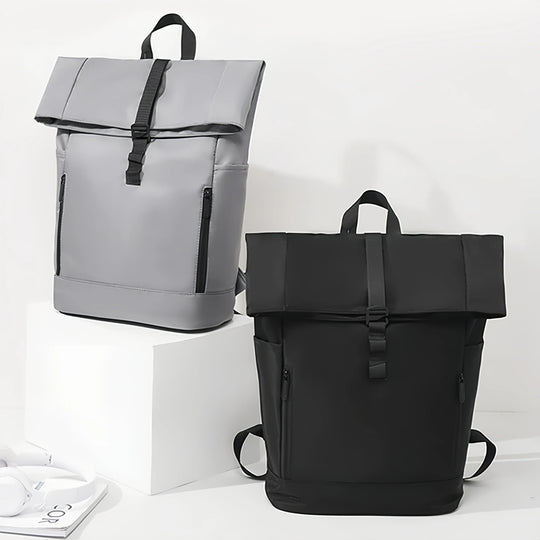 Unisex 16 inch Laptop Rugzak – Uitbreidbare Duffel Rugtas met Ademend Rugpaneel – Schooltas, Werktas en Reistas.