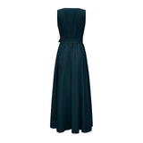 Elegante Maxi Jurk met Wikkeldecolleté