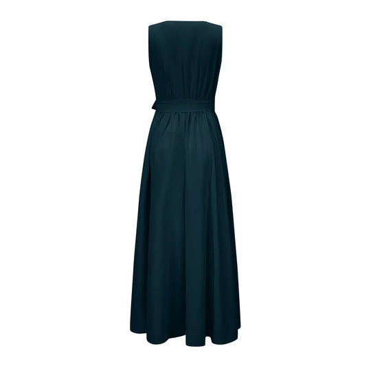 Elegante Maxi Jurk met Wikkeldecolleté