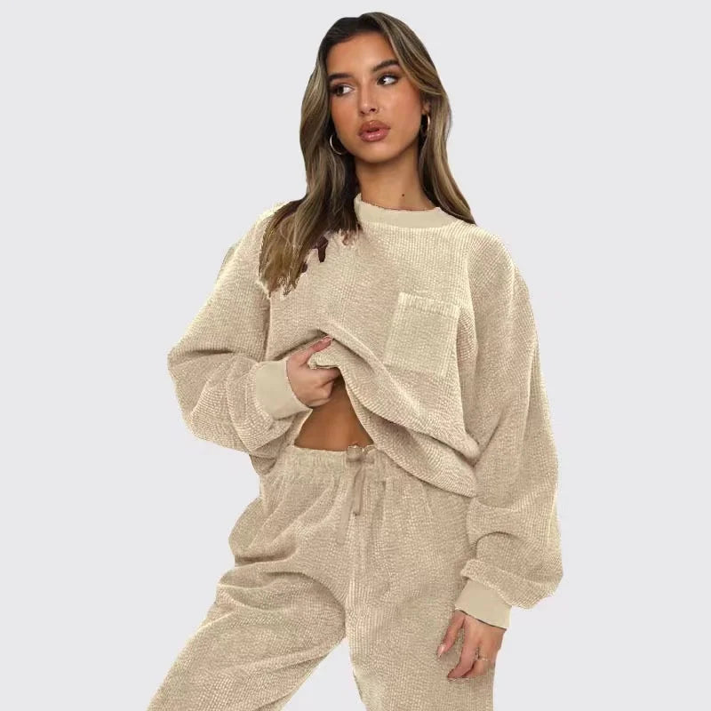 Genovia - Corduroy Tweedelige Damesset