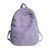 Meisjes Stoffen Schooltas | Vintage Canvas Rugzak | College Student Laptop Rugzak voor Vrouwen