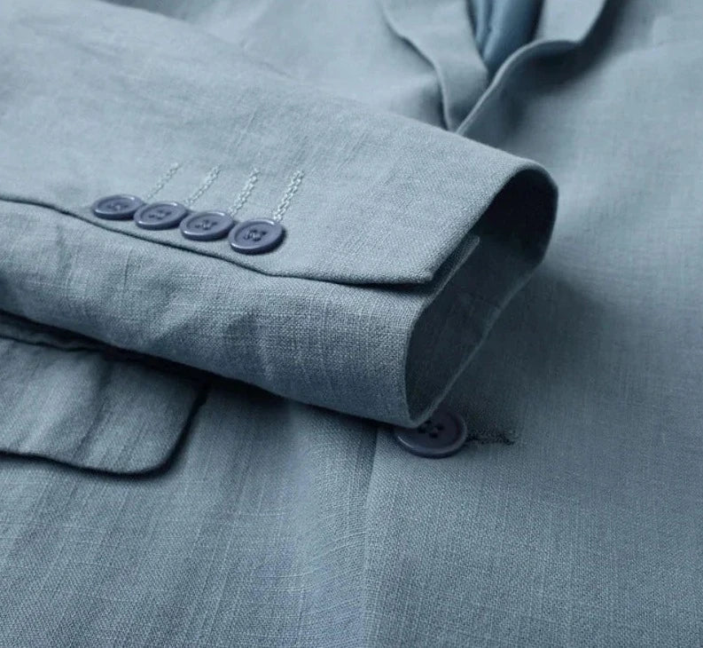 Martin | Elegante Heren Linnen Blazer