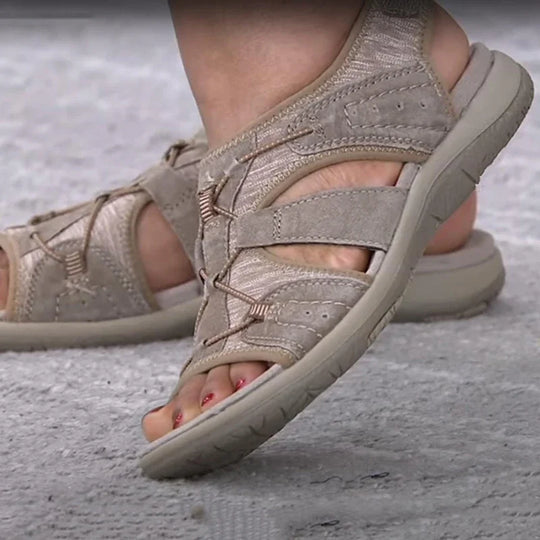 Dames orthopedische sandalen met verstelbare banden
