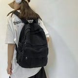 Meisjes Stoffen Schooltas | Vintage Canvas Rugzak | College Student Laptop Rugzak voor Vrouwen