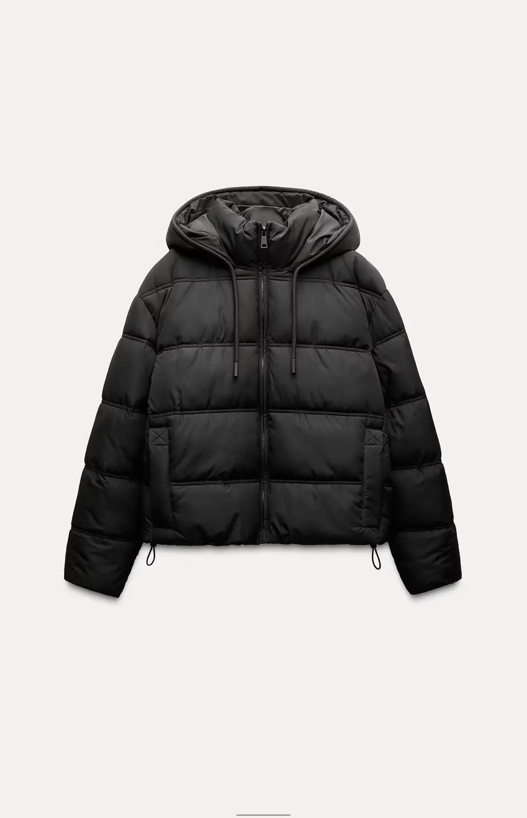 Dames Casual Gewatteerde Pufferjas met Capuchon | Lichtgewicht Gequilte Winterjas