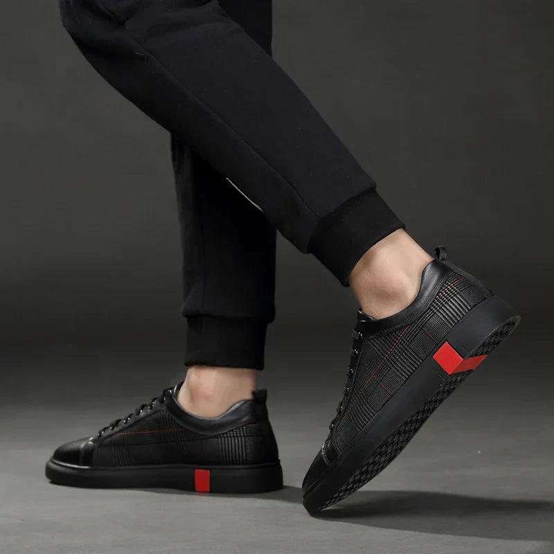 Tijdloze Italiaanse Sneakers voor Mannen