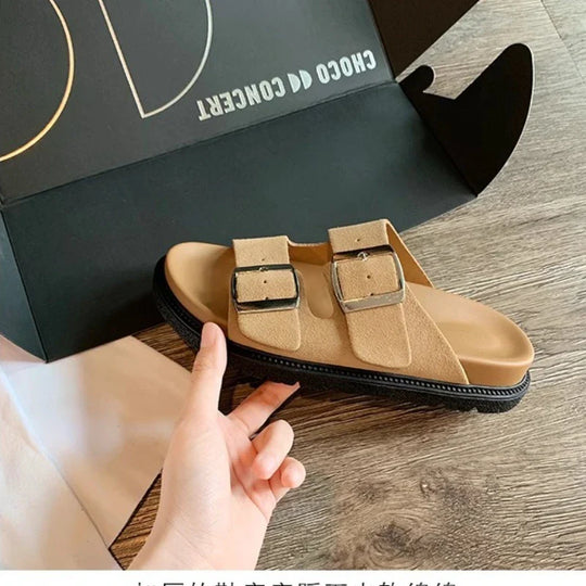 Dames orthopedische sandalen met verstelbare bandjes
