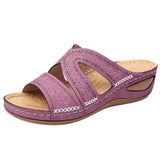 Orthopedische dames sandalen met een gevormde inlegzool