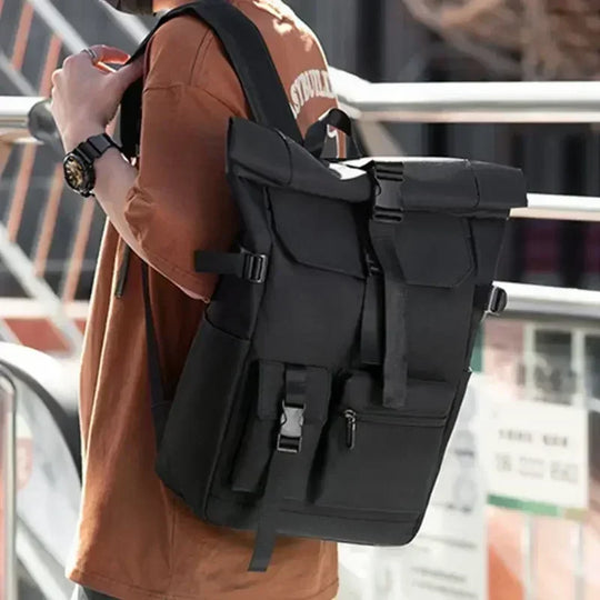 Waterdichte Outdoor Rugzak – Rolltop Daypack voor Heren – Lichtgewicht & Functioneel