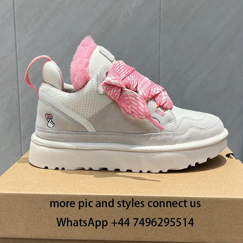 Vrouwen | Lage Fashion Laarzen | Casual | Comfortabel en Warm | Veelzijdige Sneeuwlaarzen