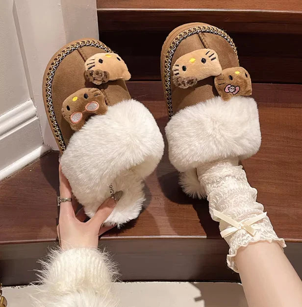 Fluffy Paws Pantoffels – Pure Knusheid voor Jouw Voeten!